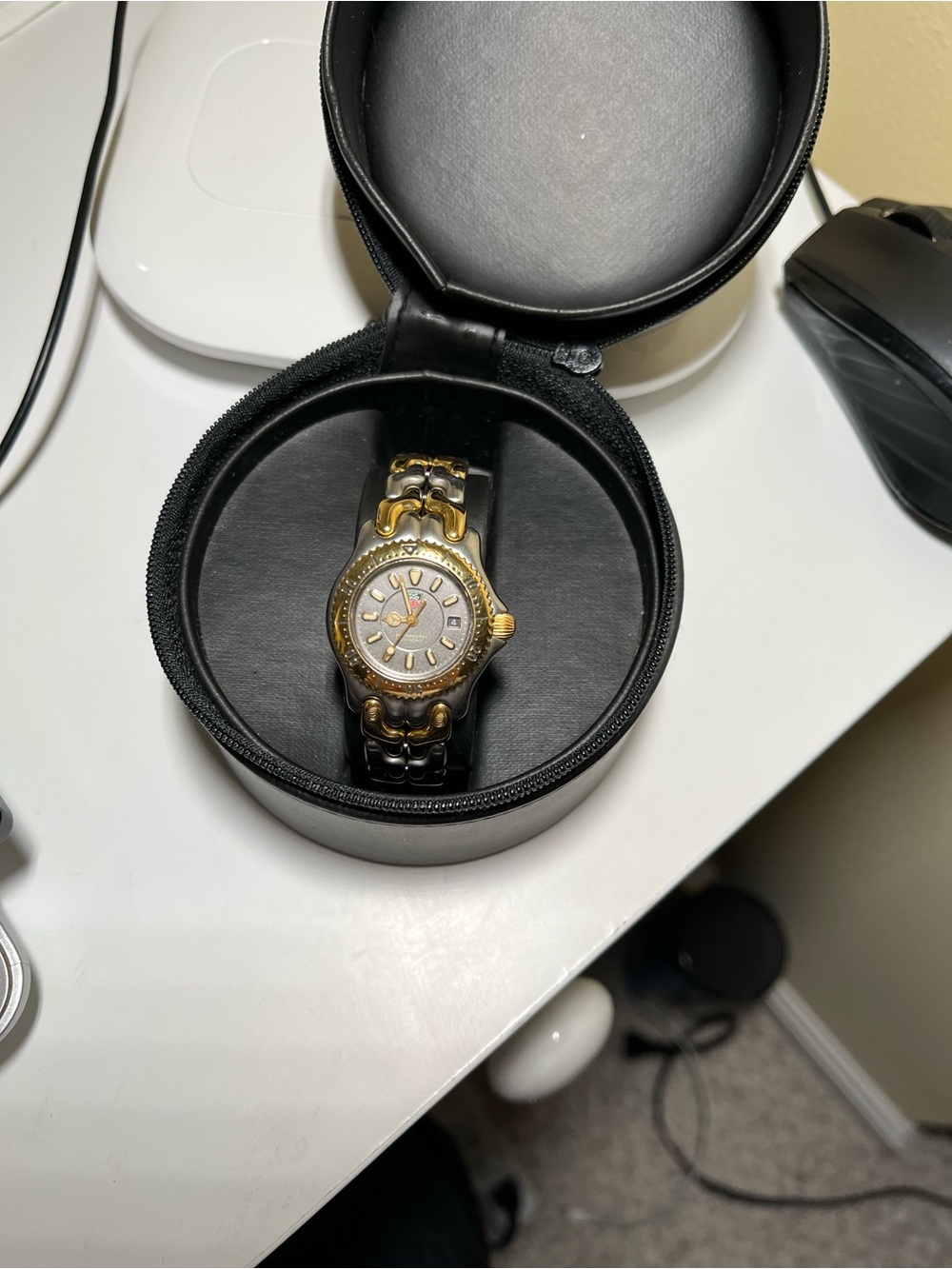 Tag Heuer Two-Tone Gold and Silver Ladies' Link Watch